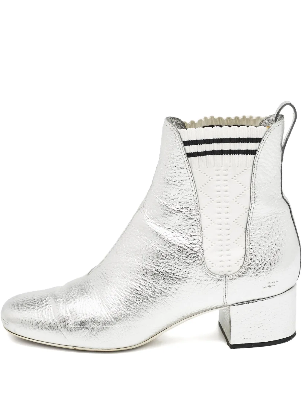 Fendi Pre-Owned 2024 50mm metallic boots | Silver | Image 1