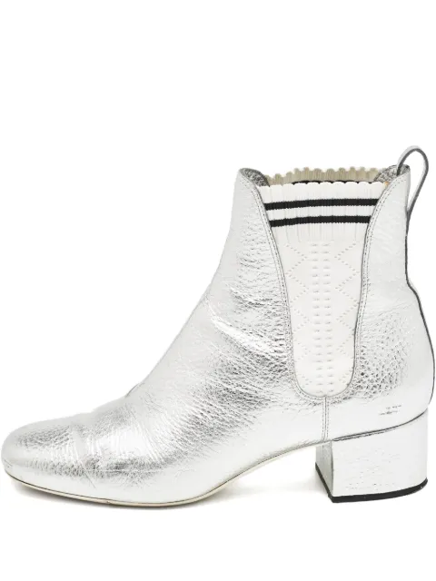 Fendi Pre-Owned 2024 50mm metallic boots