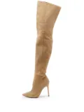 Gianvito Rossi pre-owned 60mm over-the-knee stiletto boots - Neutrals