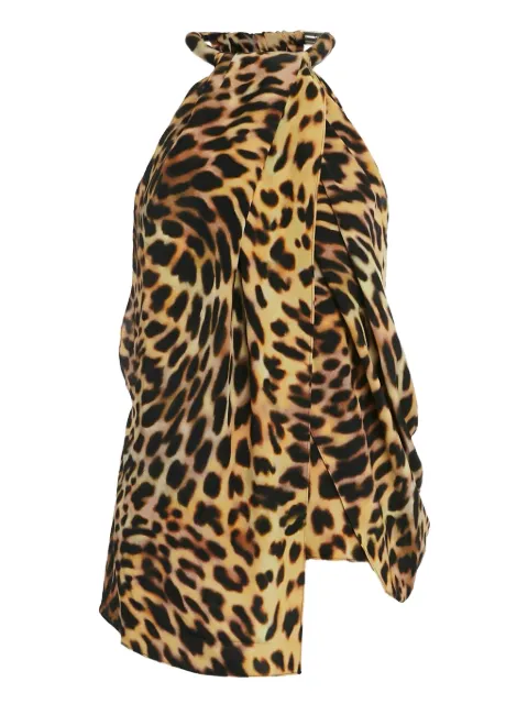 Stella McCartney Pre-Owned leopard-print blouse