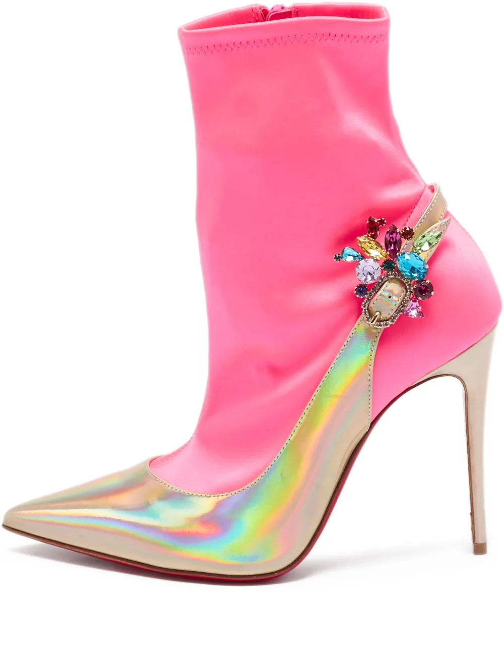 Christian Louboutin Pre-Owned botines Jessie con tacón 105mm | rosado | Image 1