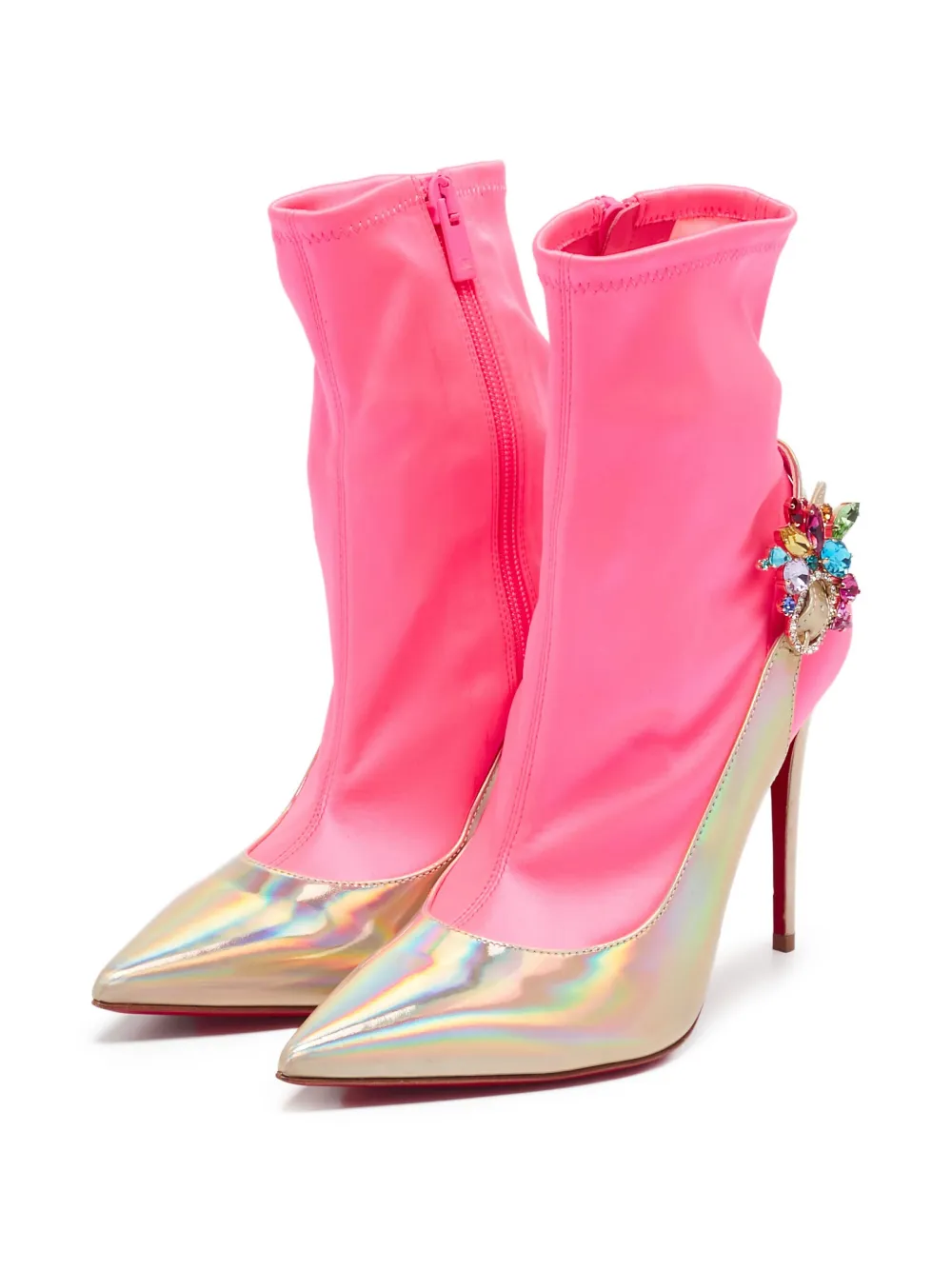 Christian Louboutin Pre-Owned botines Jessie con tacón 105mm | Image 2