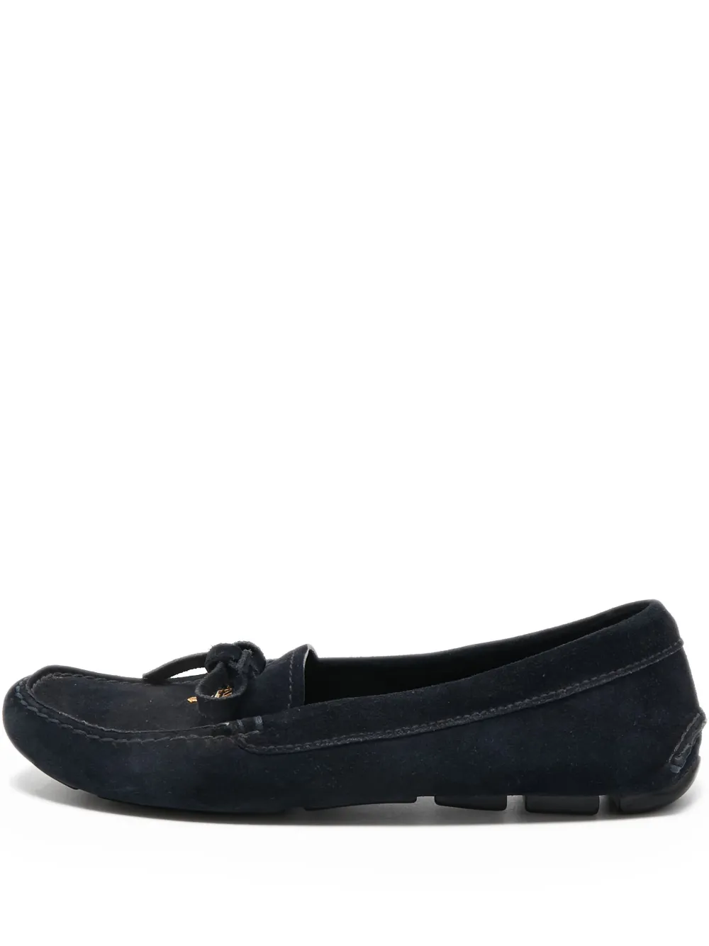 Prada Pre-Owned suede loafers | Blue | Image 1