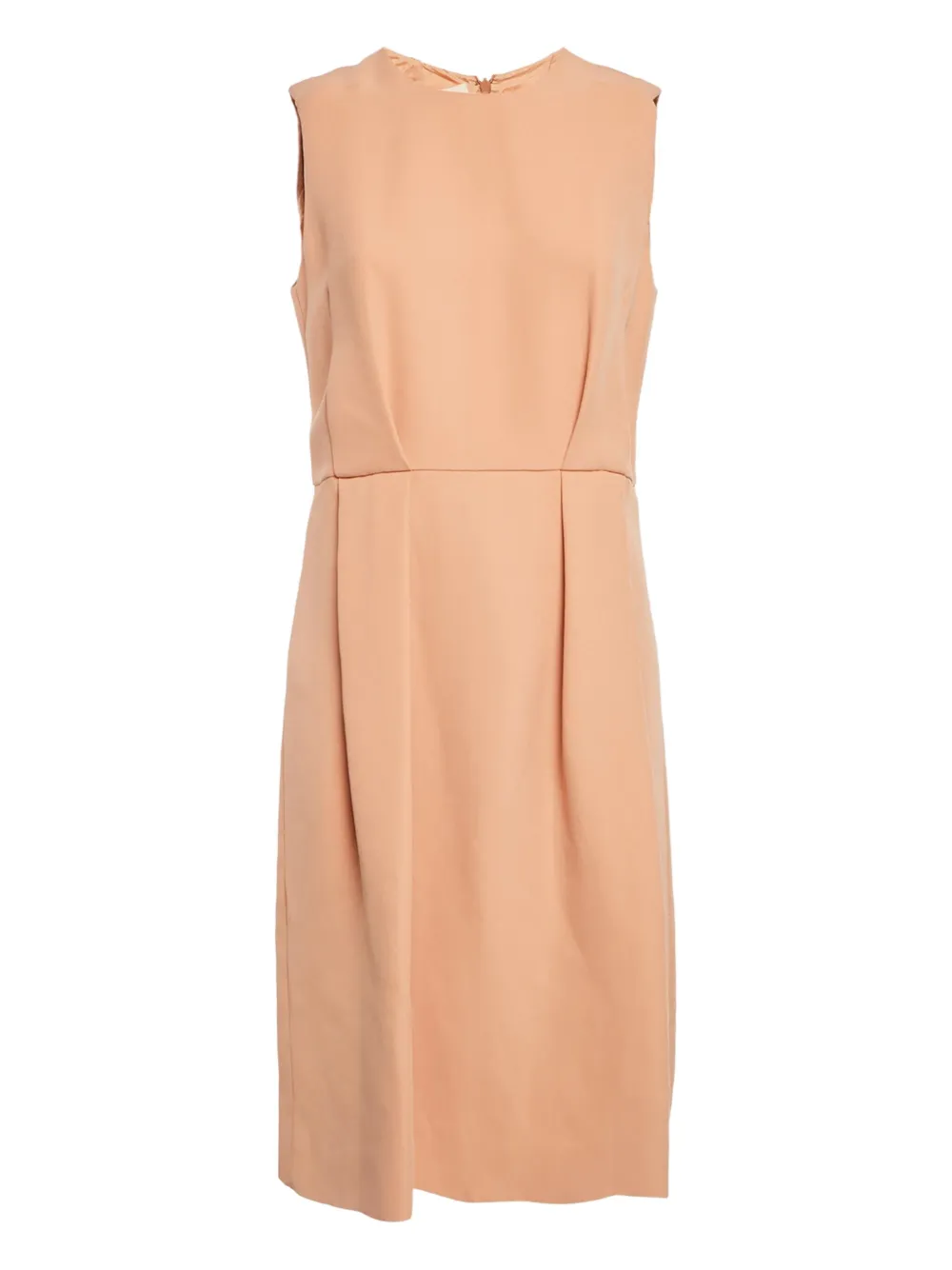 Marni Pre-Owned pleated midi dress | Neutrals | Image 1