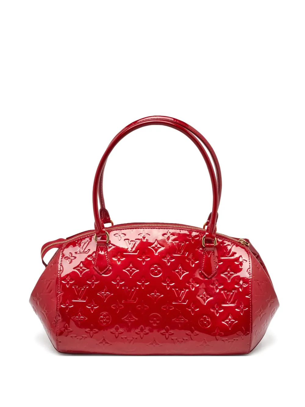 Louis Vuitton Pre-Owned モノグラム ヴェルニ シャーウッド PM ハンドバッグ - レッド Louis Vuitton Pre-Owned モノグラム ヴェルニ シャーウッド PM ハンドバッグ - レッド