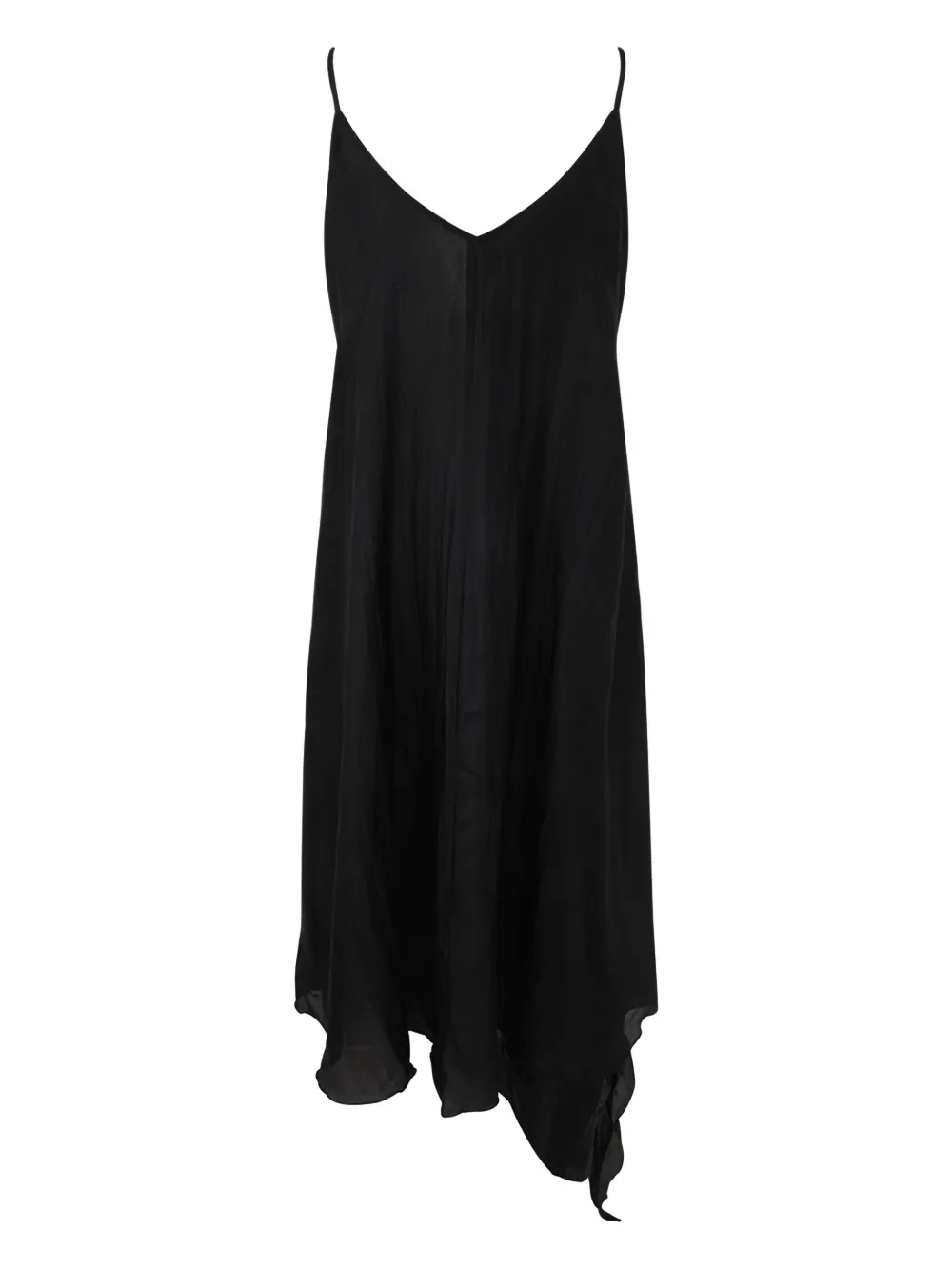 Bianco Levrin asymmetric silk slip dress | Evening Dresses | Image 2