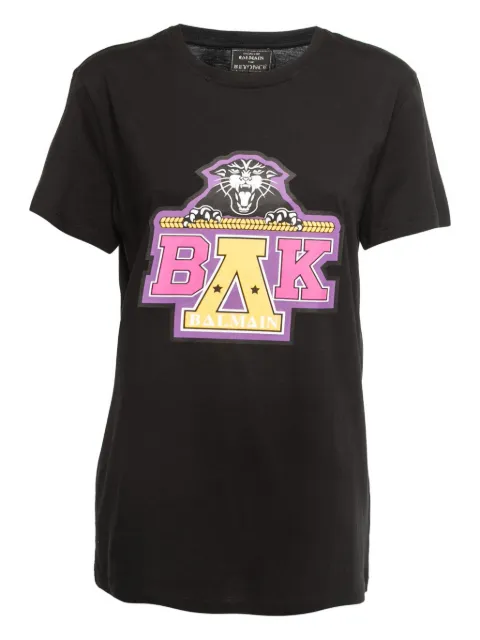 Balmain Pre-Owned graphic-print cotton t-shirt