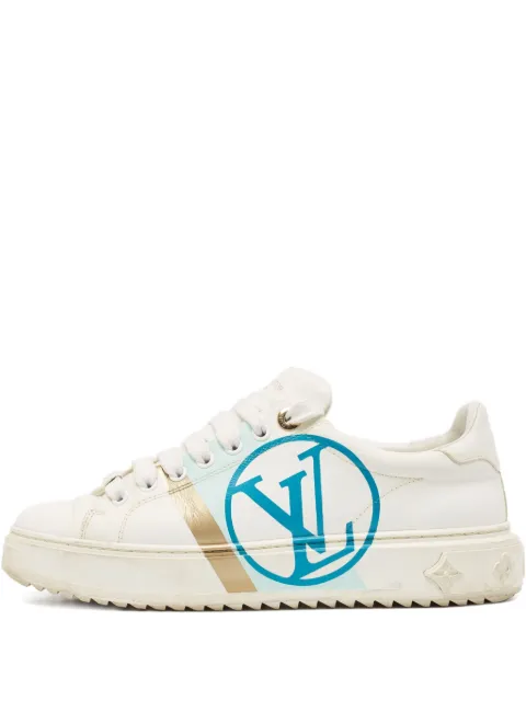 Louis Vuitton Pre-Owned leather monogram sneakers