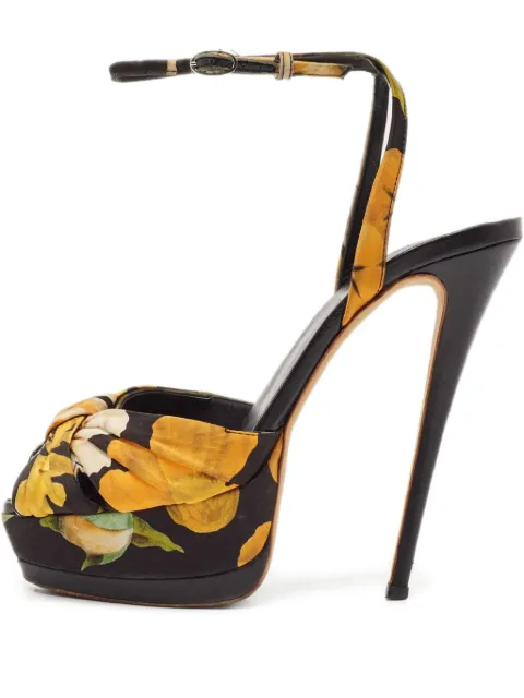 Giuseppe Zanotti pre-owned 150mm floral-print sandals