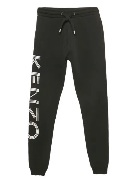Kenzo Pre-Owned logo-print cotton joggers