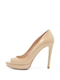 Miu Miu Pre-Owned patent pumps - Neutrals