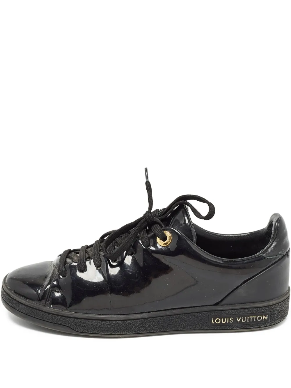 Louis Vuitton Pre-Owned レザースニーカー - ブラック Louis Vuitton Pre-Owned レザースニーカー - ブラック
