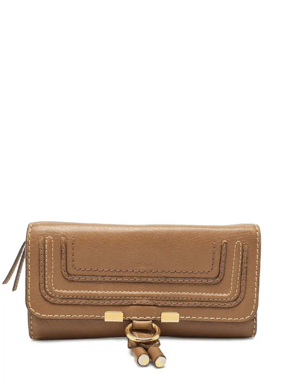 Chloé Pre-Owned Marcie continental wallet | Brown | Image 1