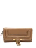 Chloé Pre-Owned Marcie continental wallet - Brown