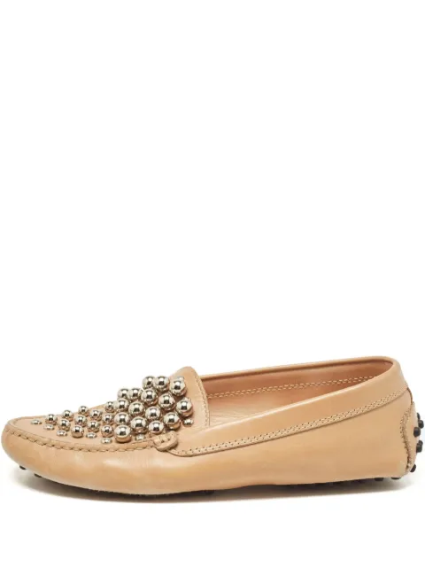 Tod's pre-owned beaded loafers