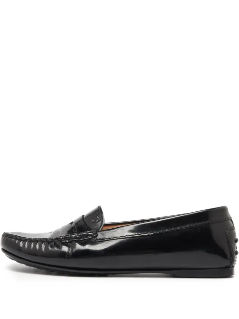 Tod's pre-owned patent-leather loafers