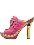 Louis Vuitton Pre-Owned Lock It sandals - Pink