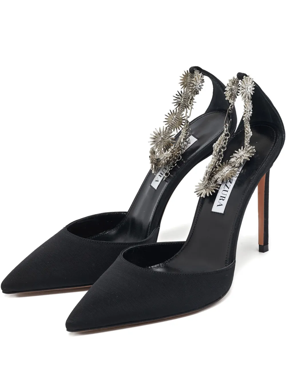 Aquazzura crystal-embellishment pumps | Black | Image 1