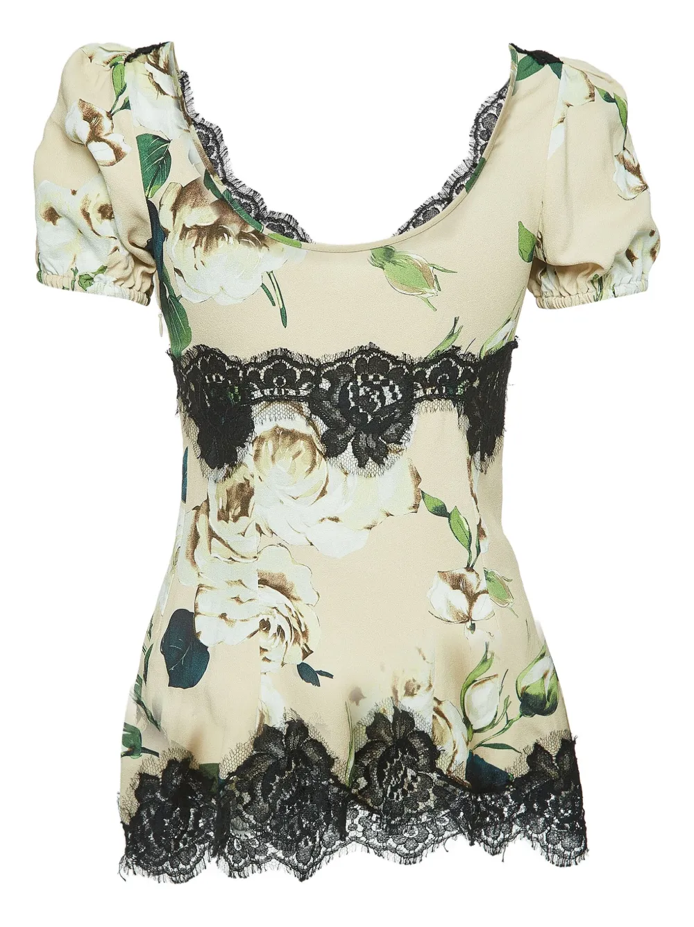 Dolce & Gabbana Pre-Owned lace-detail blouse | Image 2