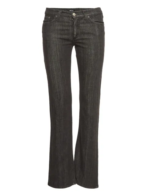 Versace Pre-Owned flared trousers