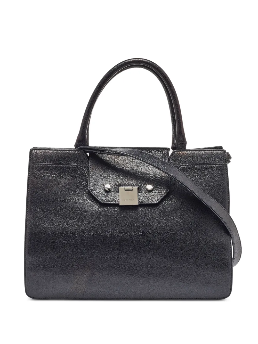 Jimmy Choo Pre-Owned Alfie leather tote bag | Black | Image 1