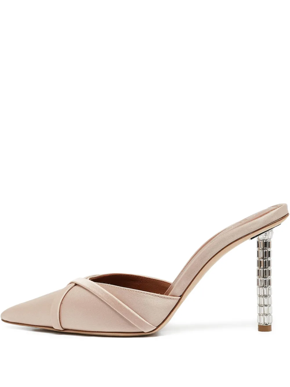 Malone Souliers pre-owned 100mm Josephine mules | Neutrals | Image 1