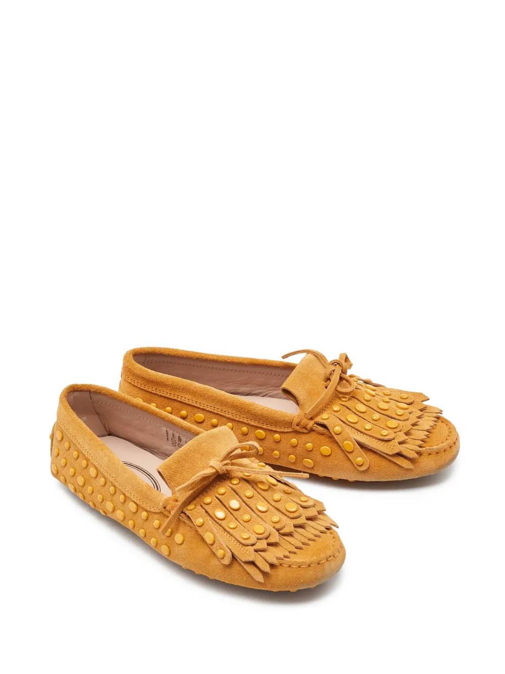 Tod's Vintage fringed suede loafers | Image 2