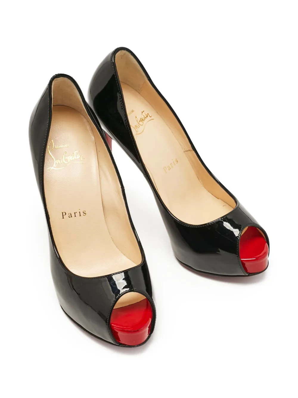 Christian Louboutin Pre-Owned 110 mm Very Prive pumps - Zwart