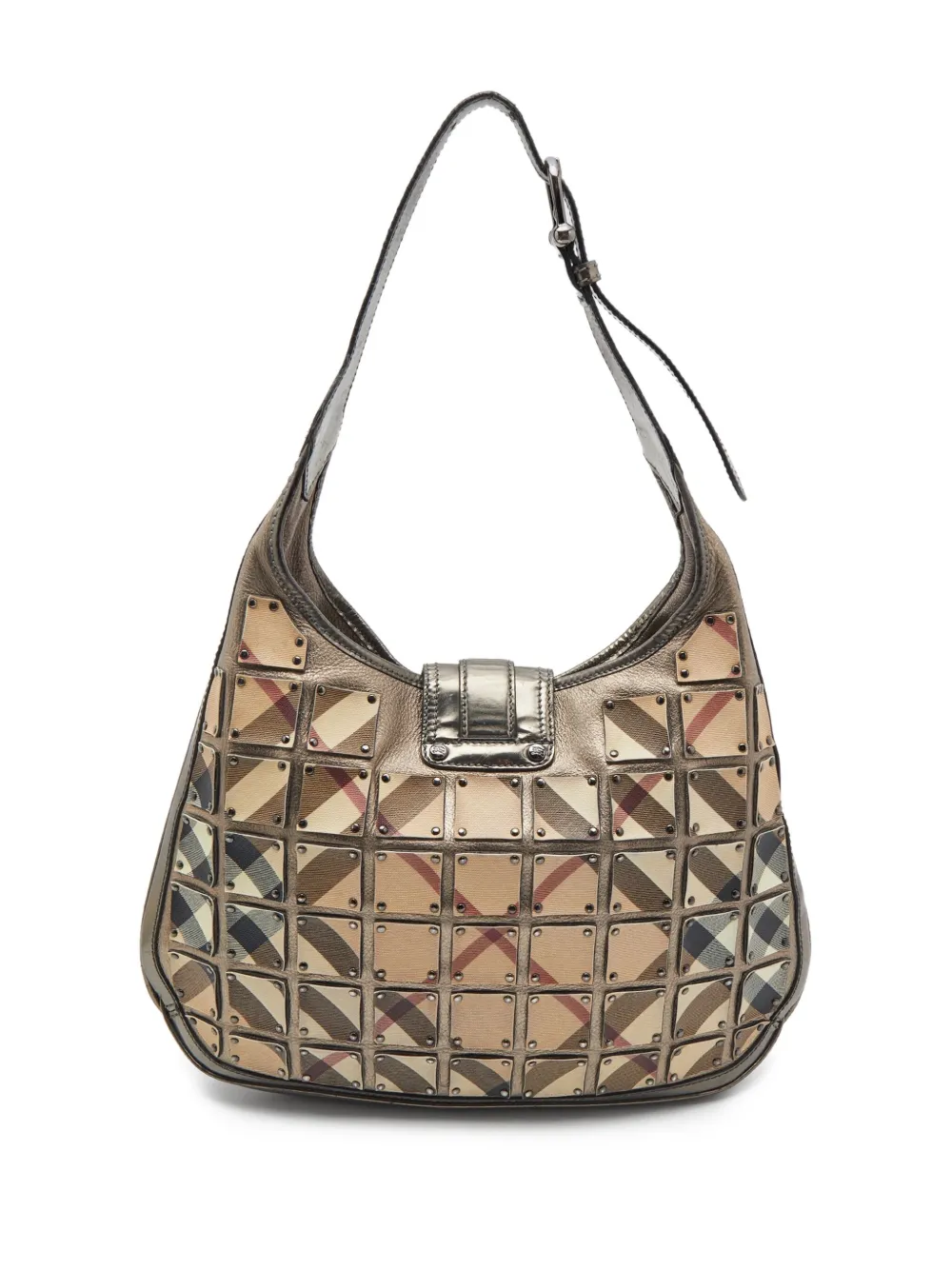 Pre-owned Burberry Nova Check Shoulder Strap