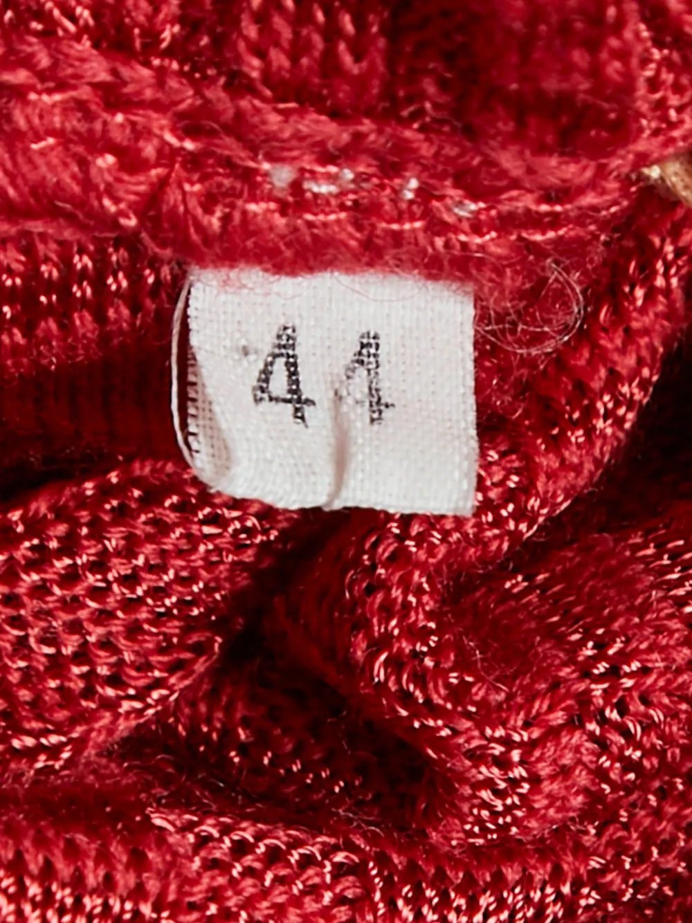 Pre-owned Missoni V-neck Dress In Red