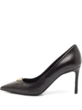 Louis Vuitton Pre-Owned 85mm leather pumps - Black
