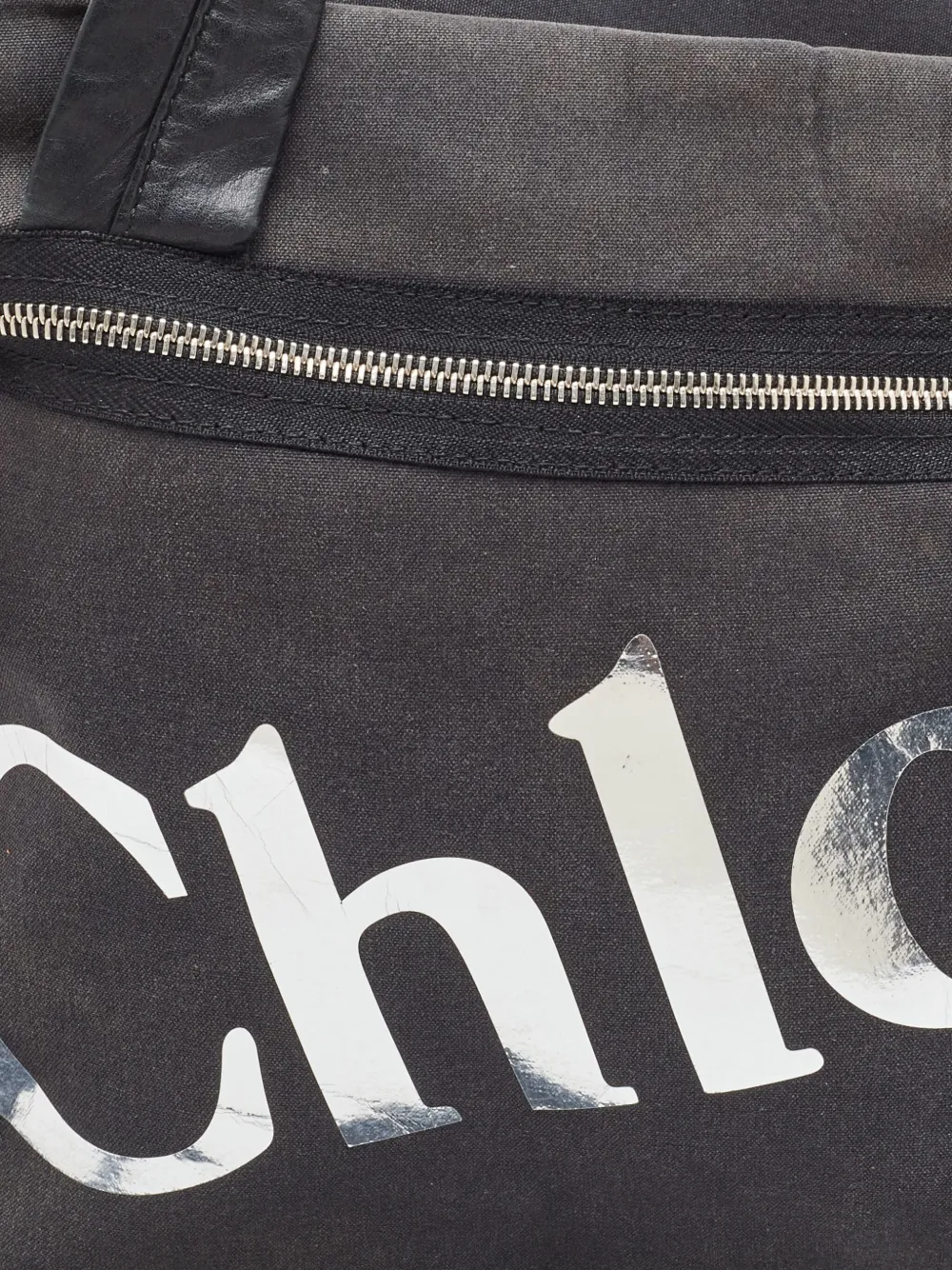 Pre-owned Chloé Logo-print Bag