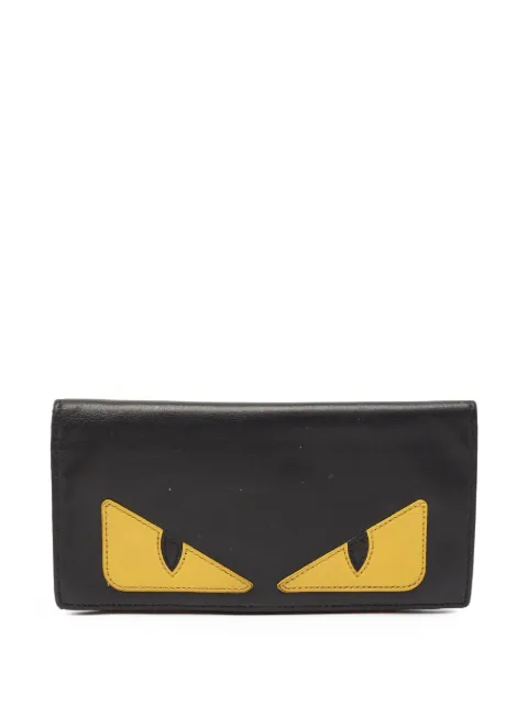 Fendi Pre-Owned Bug's Eyes leather wallet
