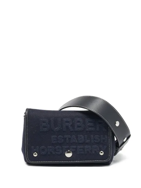 Burberry Pre-Owned Horseferry denim shoulder bag