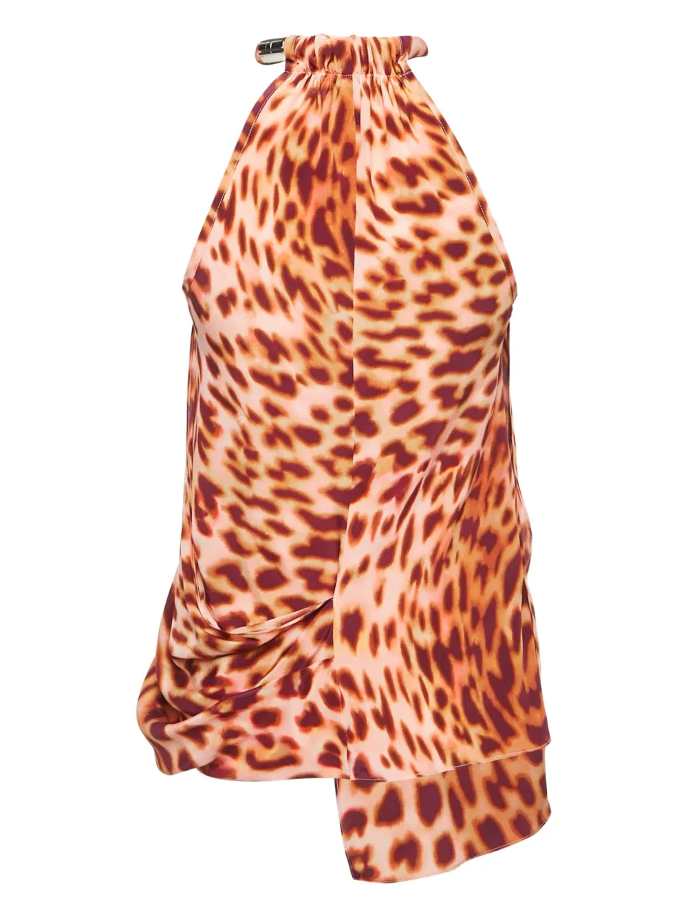 Stella McCartney Pre-Owned animal-print silk top | Image 2
