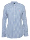 Polo Ralph Lauren Vintage pre-owned striped button-up shirt - Blue