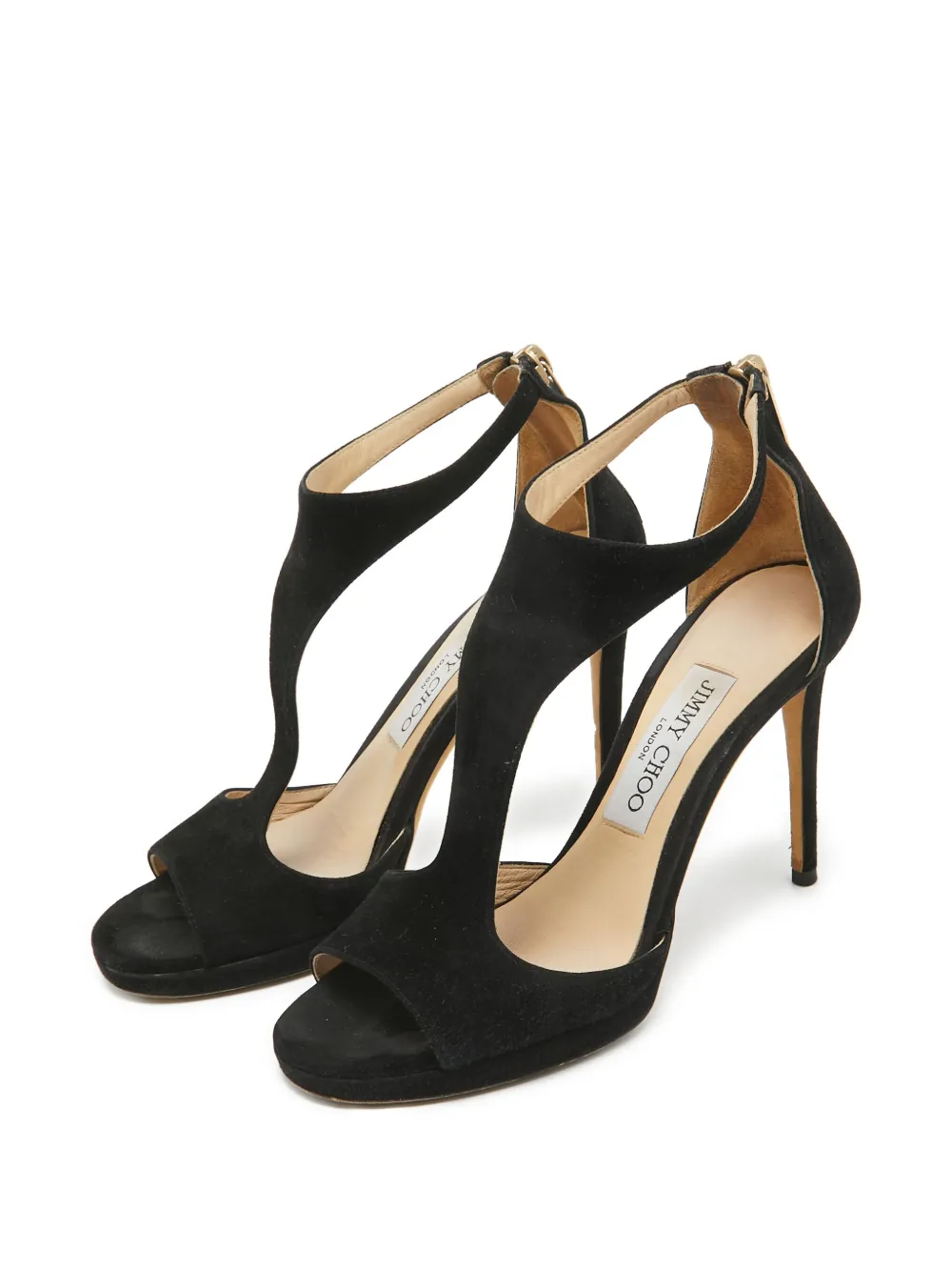 Jimmy Choo Pre-Owned 100mm Lana cut-out sandals | Image 2