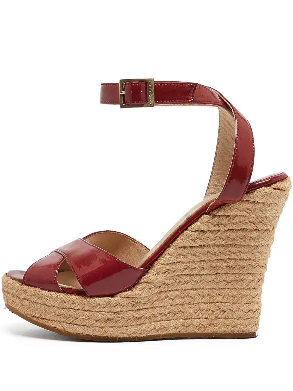 Jimmy Choo Pre-Owned alpargatas Phoenix con tacón 120mm | rojo | Image 1
