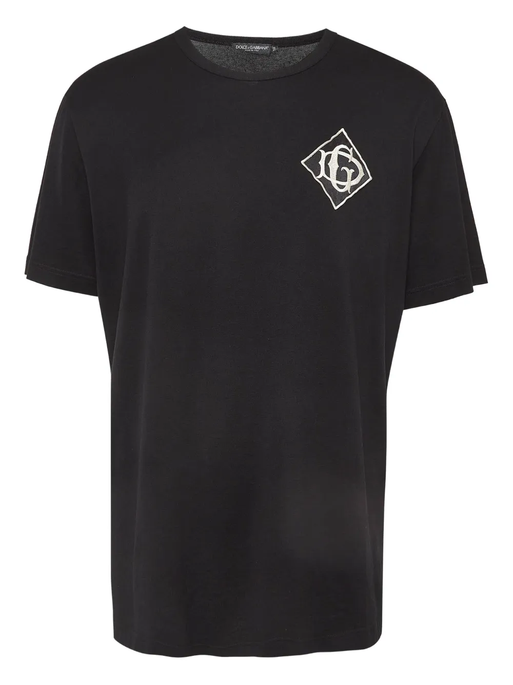 Dolce & Gabbana Pre-Owned playera con aplique del logo | negro | Image 1