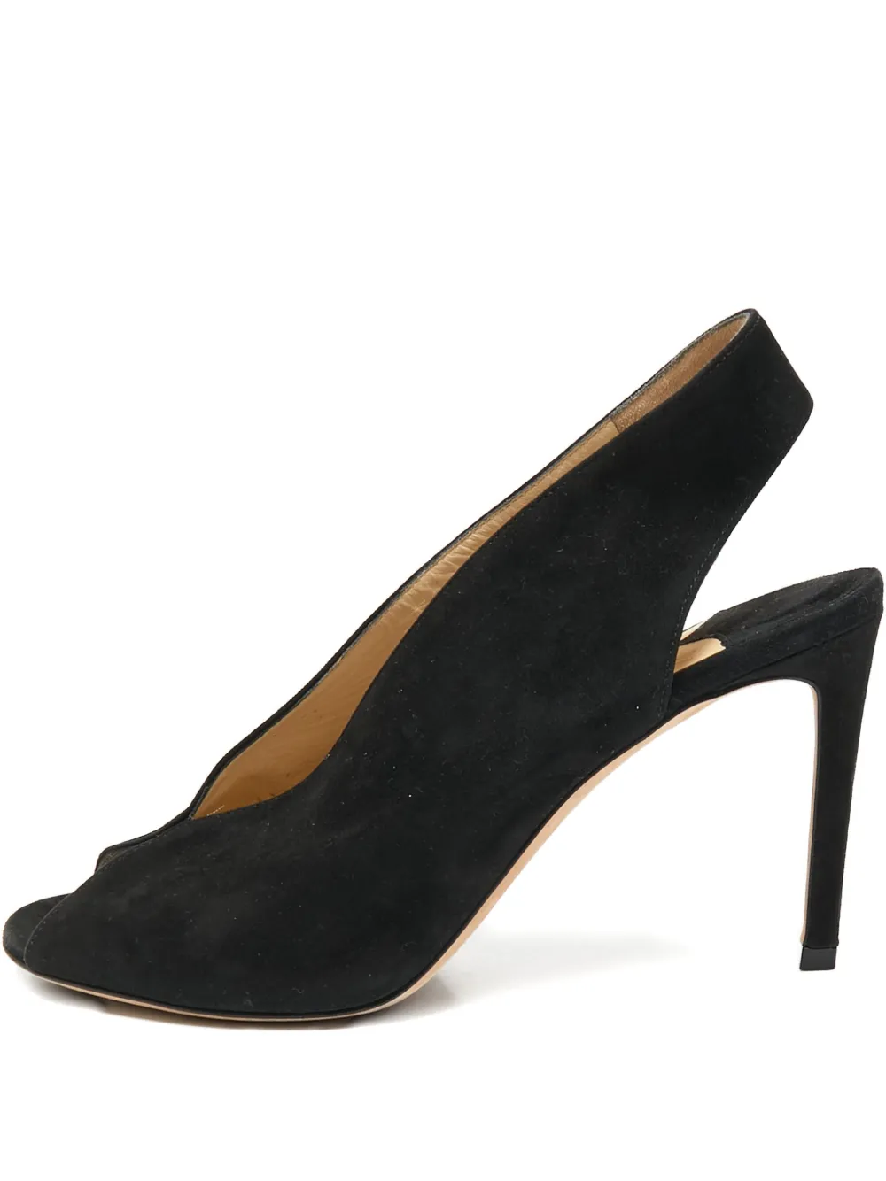 Jimmy Choo Pre-Owned 90mm leather heeled pumps | Black | Image 1