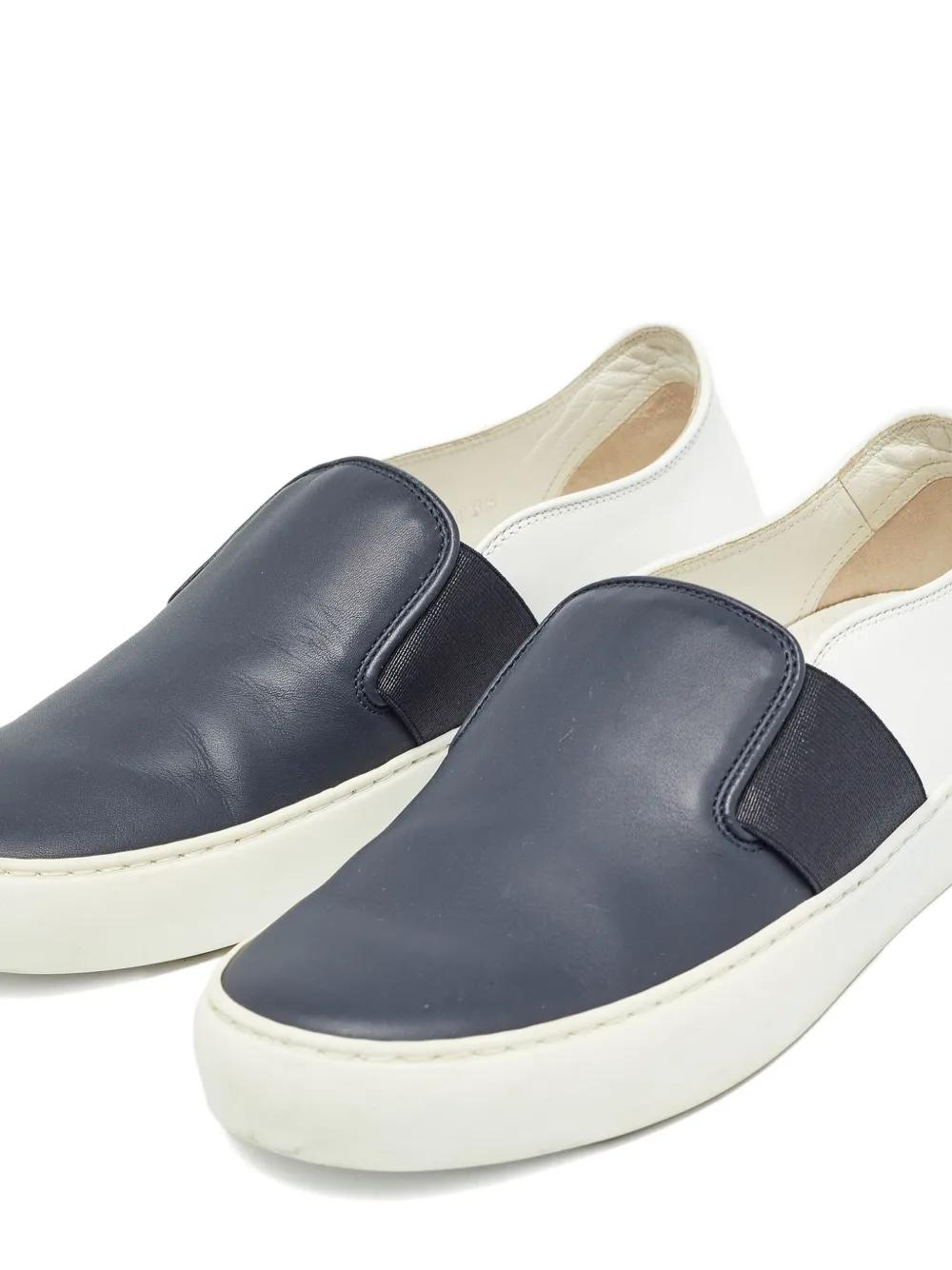CHANEL Pre-Owned leather slip-on sneakers | Image 2