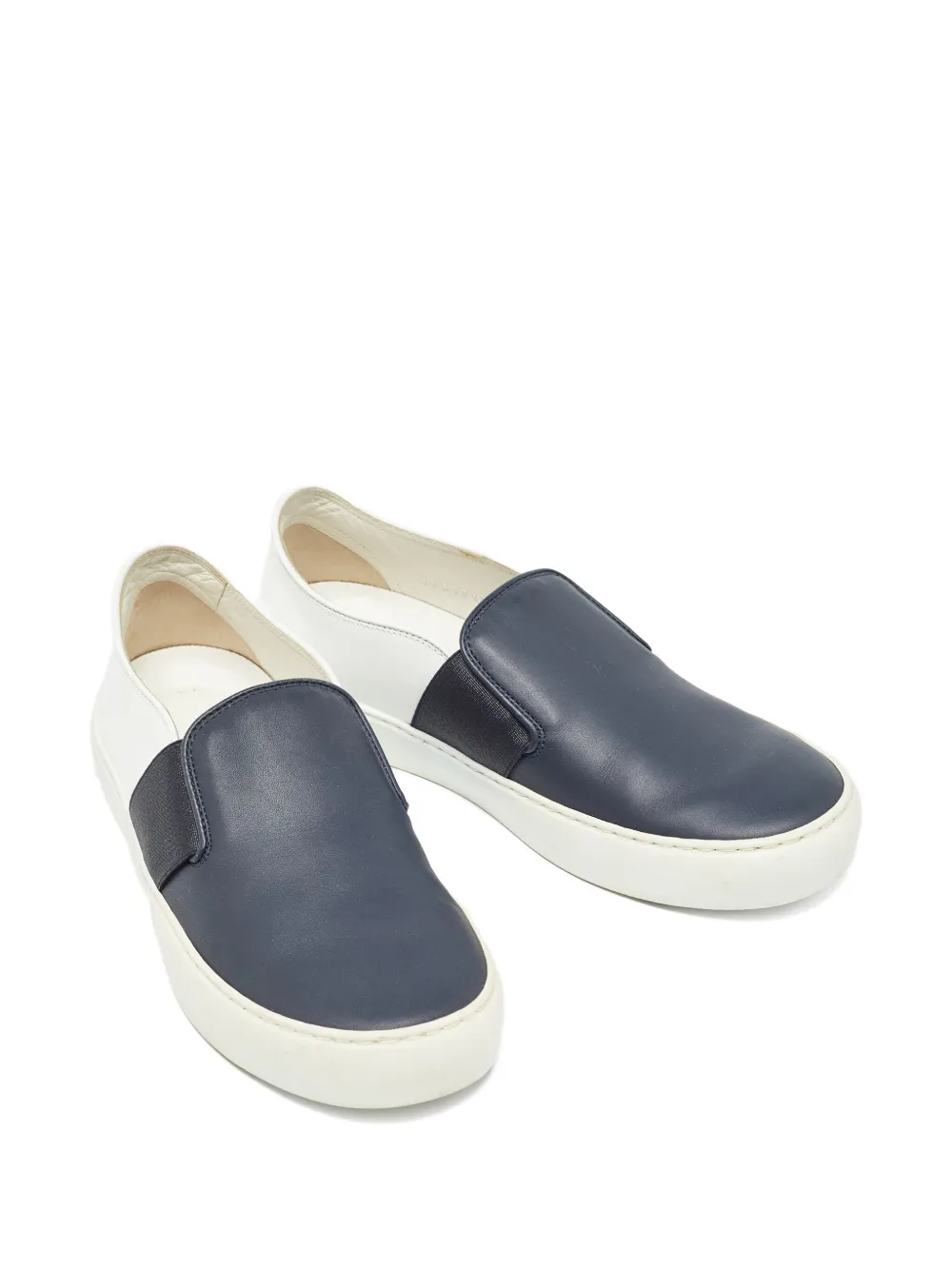 CHANEL Pre-Owned Leren sneakers - Blauw