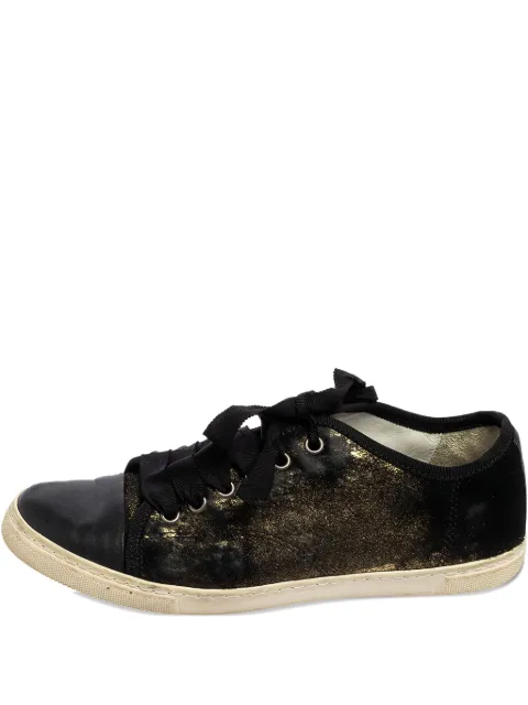 Lanvin Pre-Owned leather sneakers