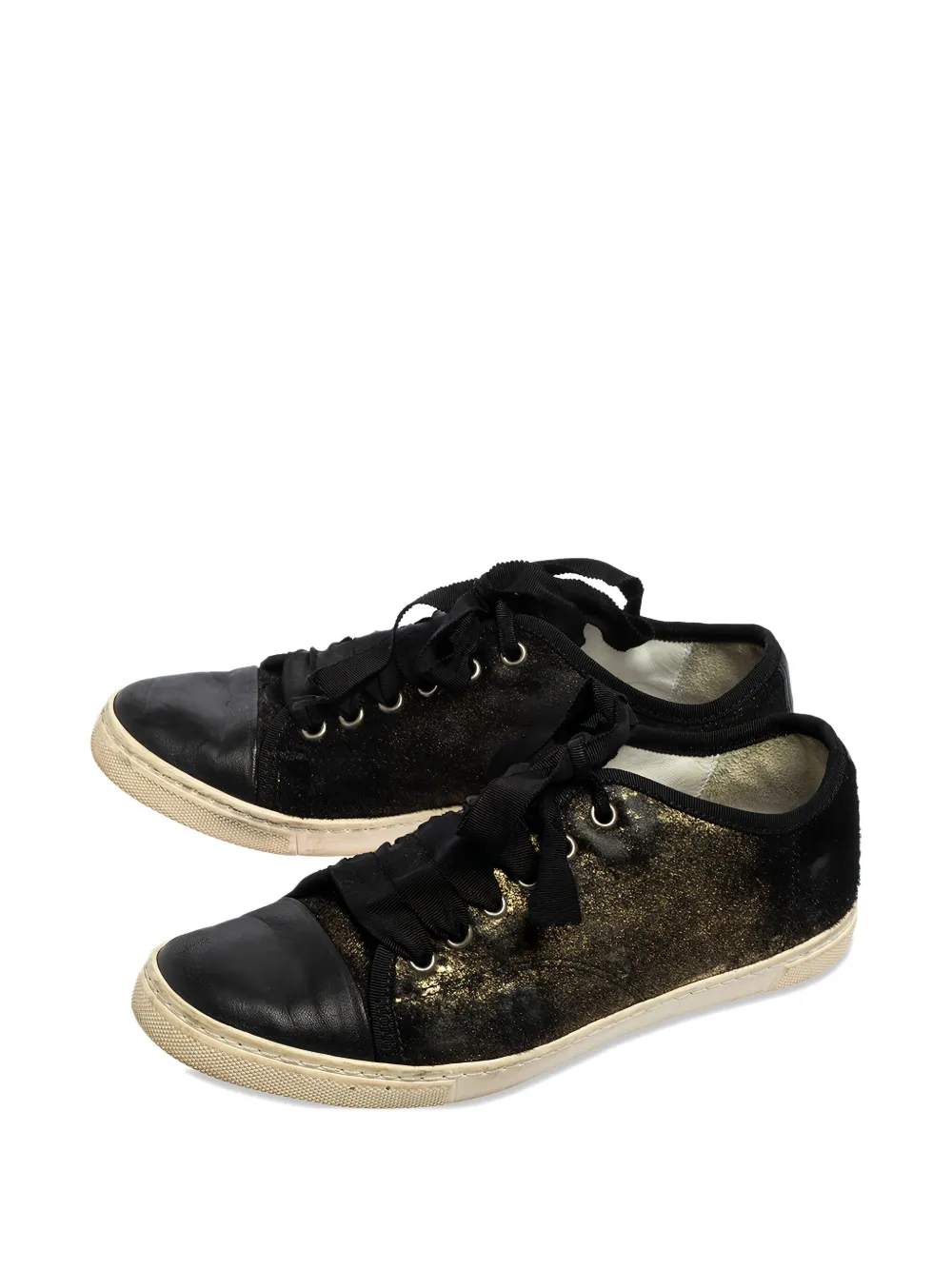 Lanvin Pre-Owned leather sneakers | Low-Tops | Image 2