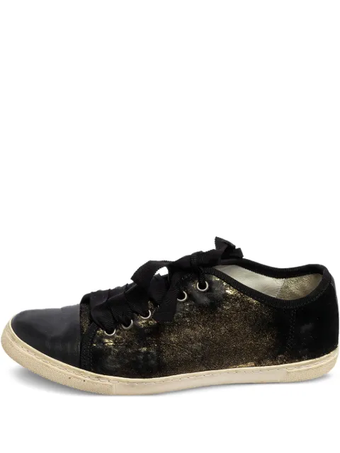 Lanvin Pre-Owned leather sneakers
