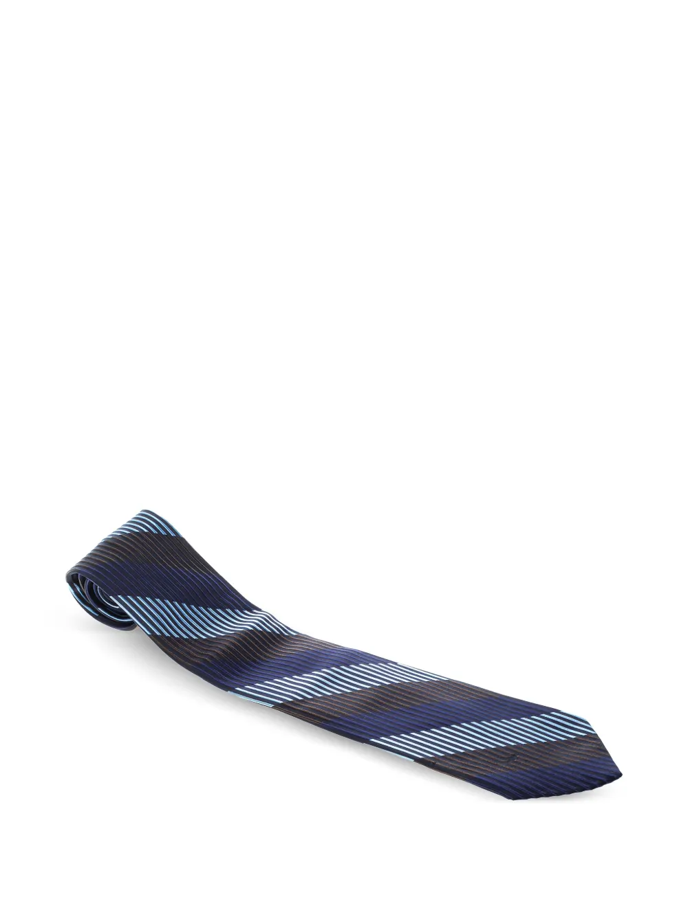 2024 striped silk tie