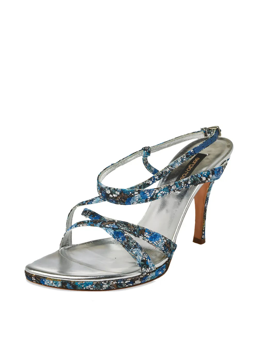 Sergio Rossi Vintage 2023 105mm glitter sandals | Image 2