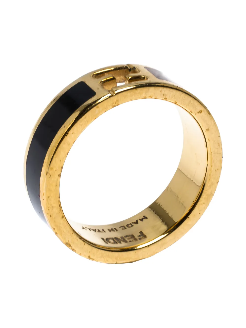 Pre-owned Fendi Sta Ring