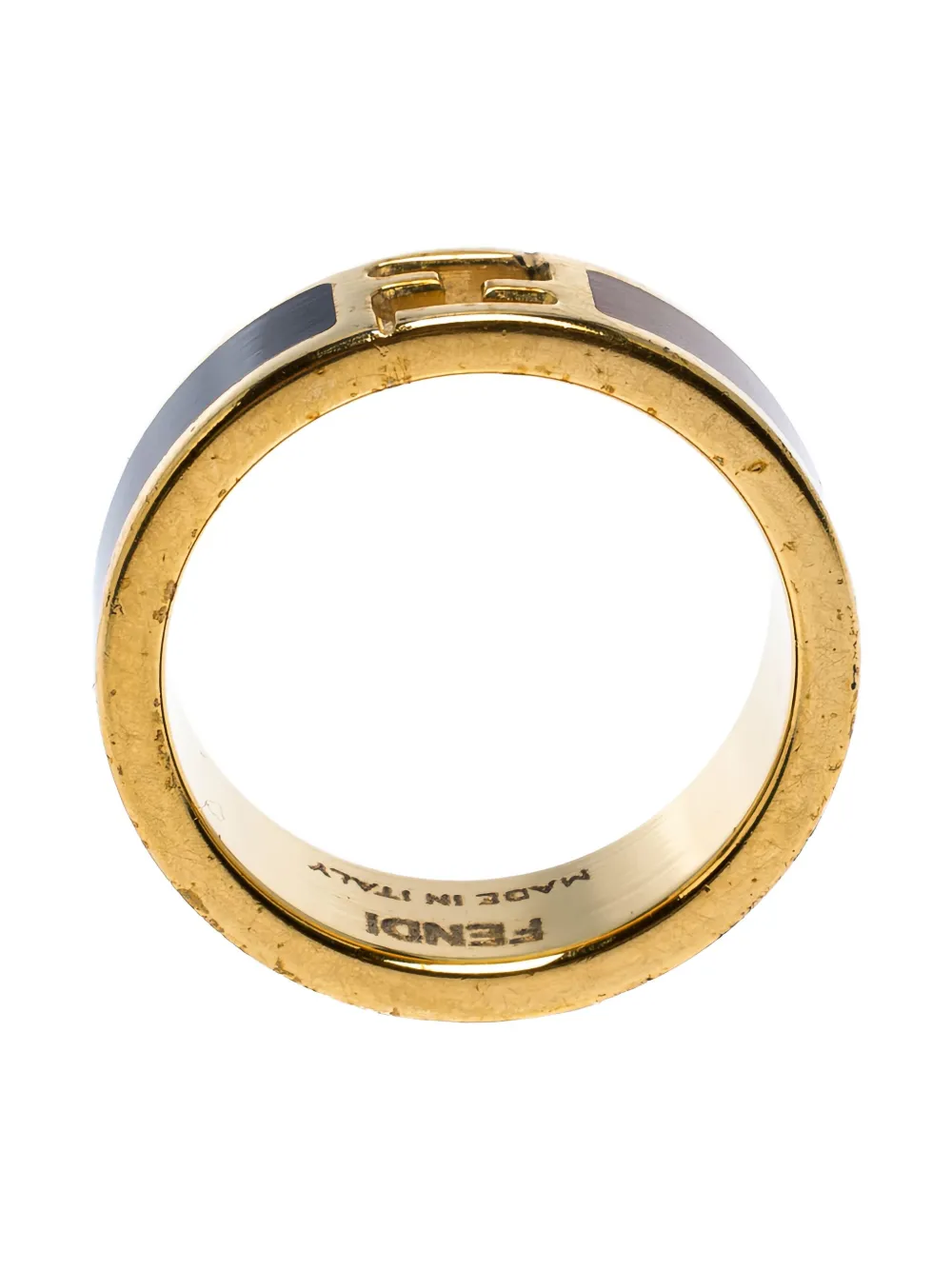 Pre-owned Fendi Sta Ring
