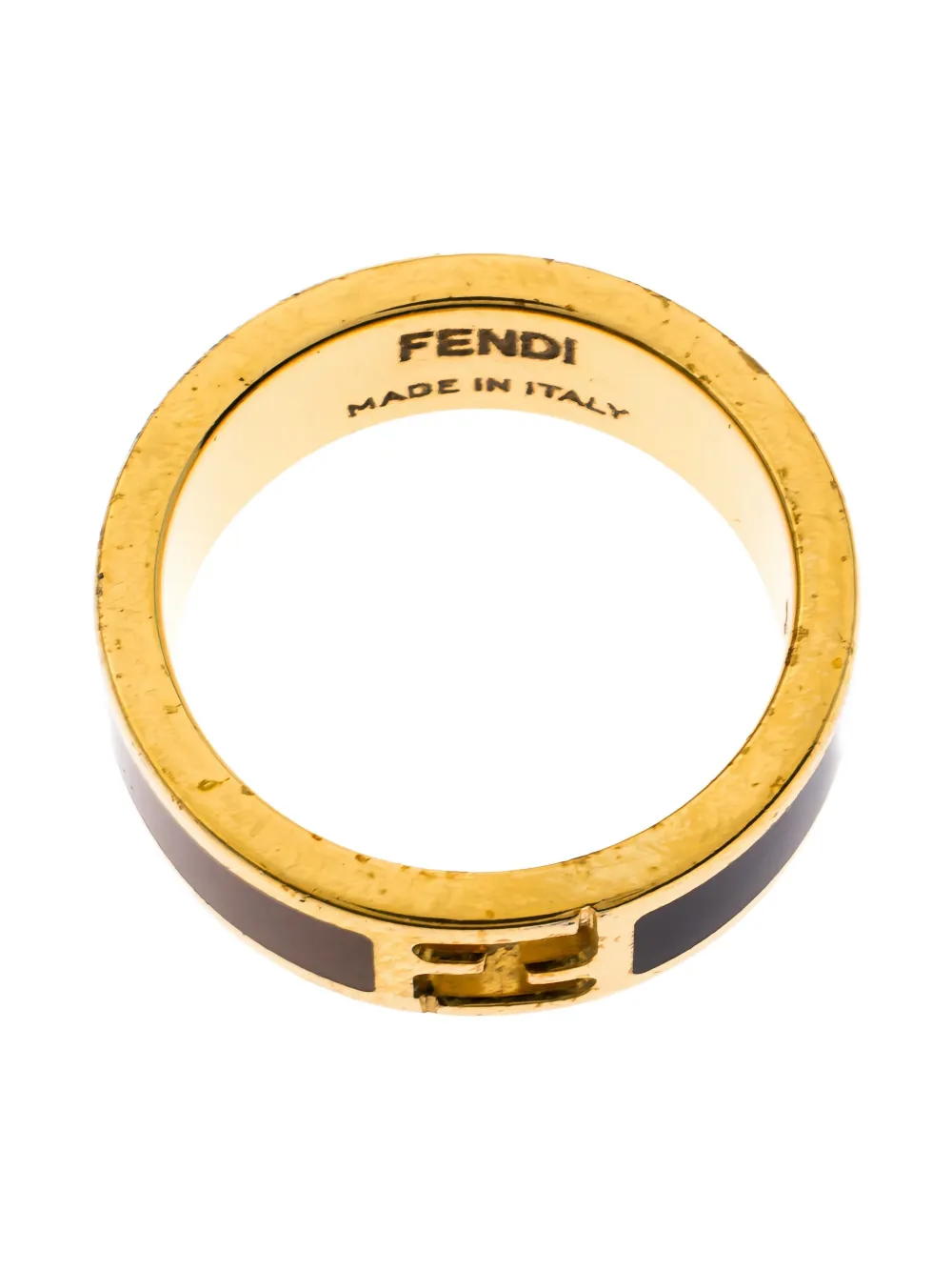Pre-owned Fendi Sta Ring